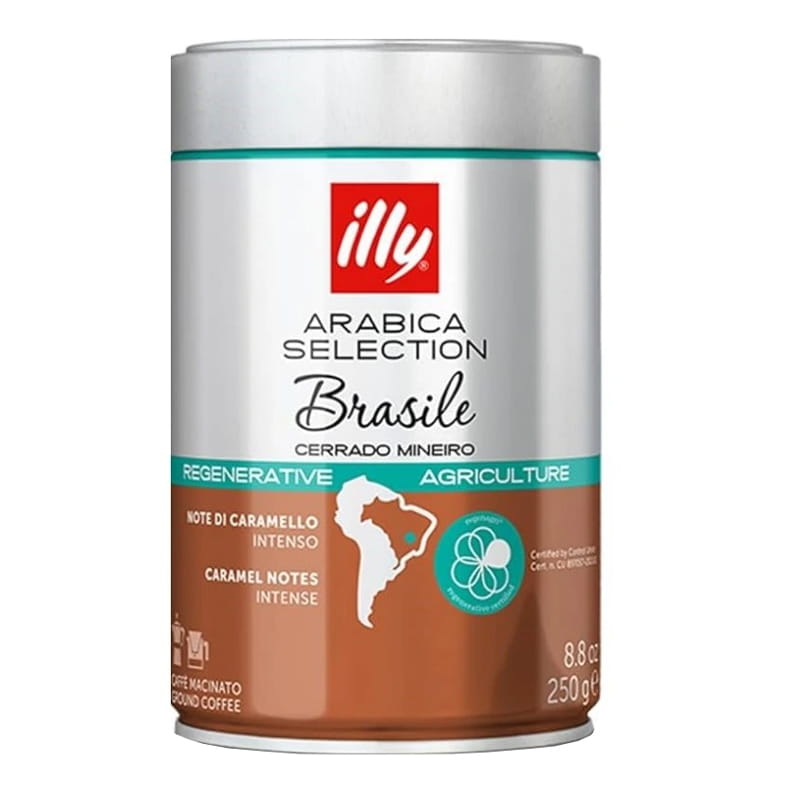 Illy Brasile 250g kawa ziarnista w puszce