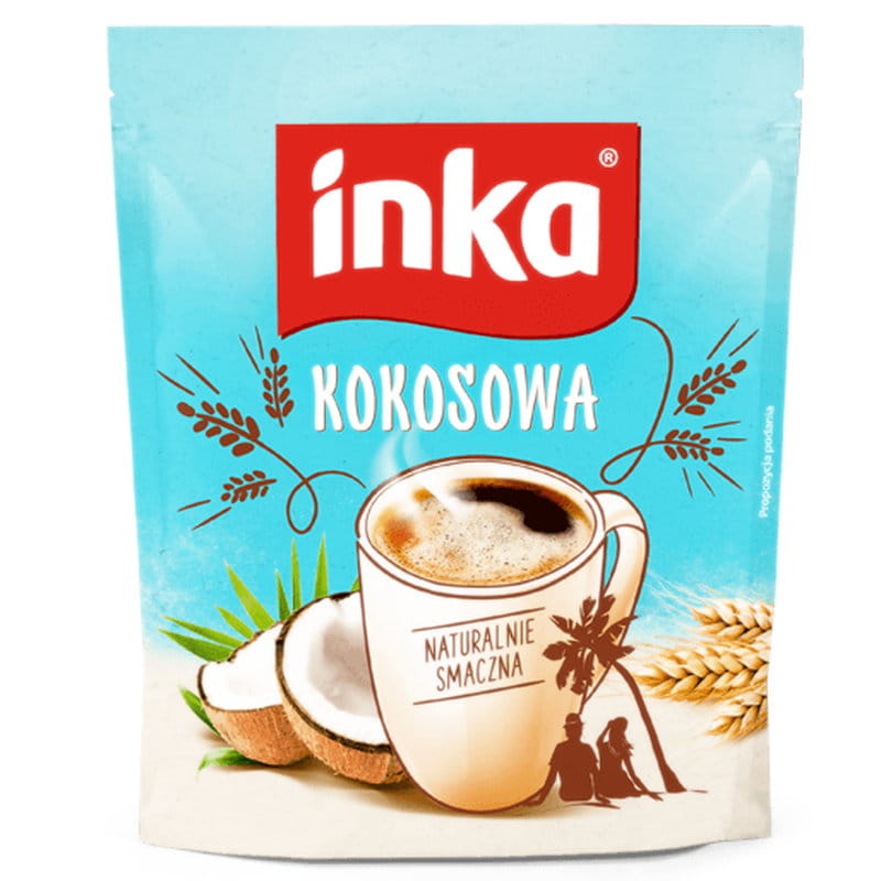 Inka Kokosowa 200g Torebka kawa rozpuszczalna zbożowa