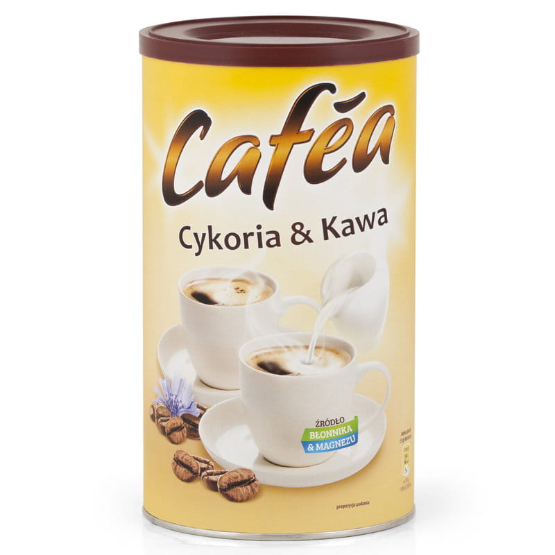 Cafea kawa zbożowa rozpuszczalna z kawą - Cykoria i Kawa 250g