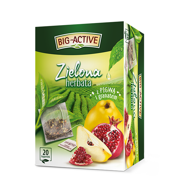 Big-Active Zielona z owocem Pigwy i Granatu Ex20