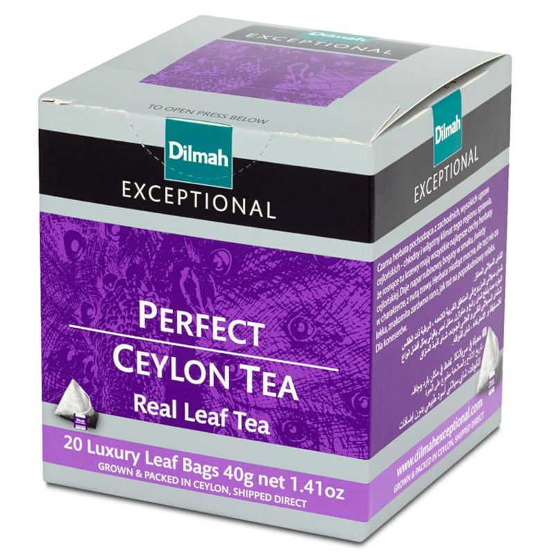 Dilmah Exceptional Perfect Ceylon Tea 20x2g