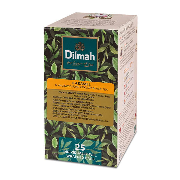 Dilmah Caramel Ex25 herbata kopertowana