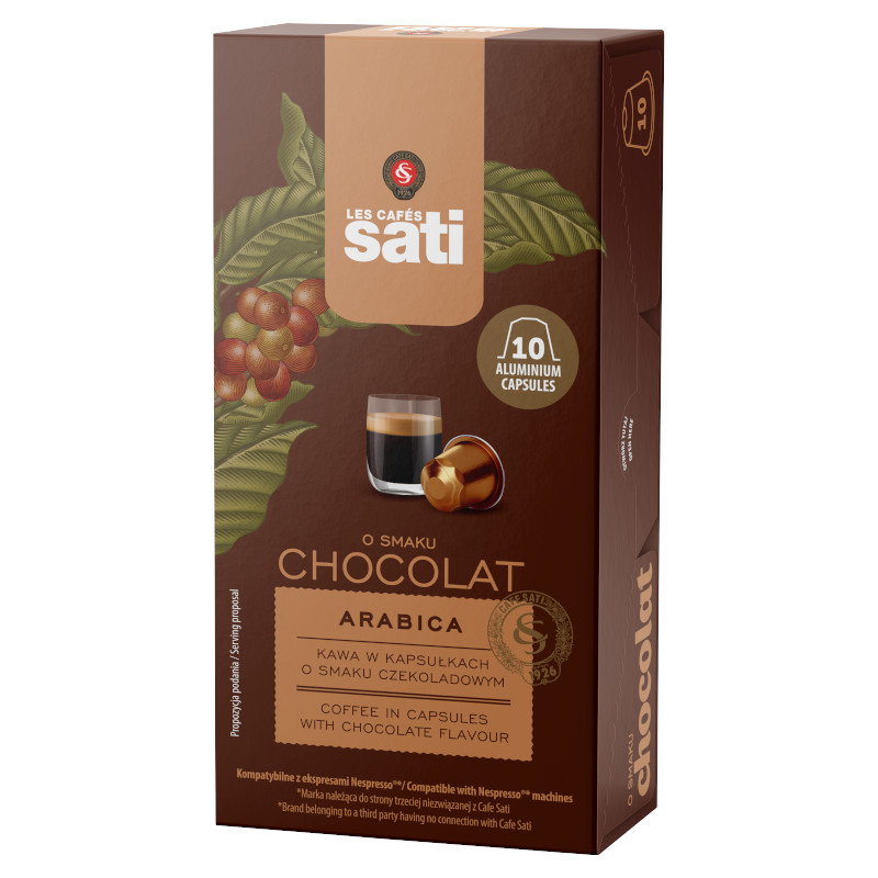Sati Chocolat 10 kapsułek kawa Nespresso