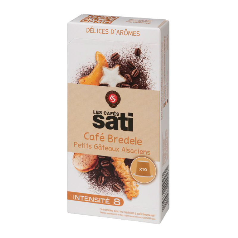 Sati Bredele kawa Nespresso 10 kapsułek / Wyprzedaż