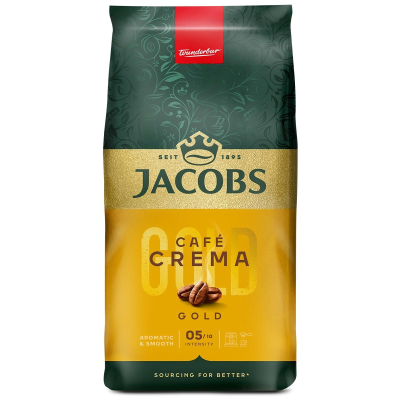 Jacobs Cafe Crema Gold 1kg kawa ziarnista
