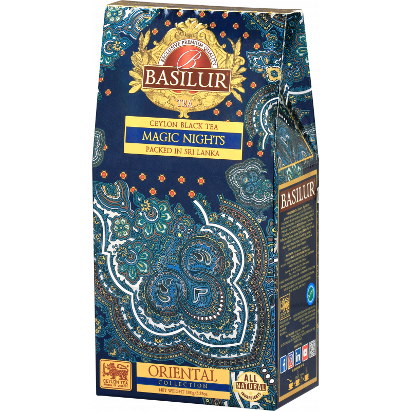 BASILUR Magic Nights stożek 100g herbata liściasta