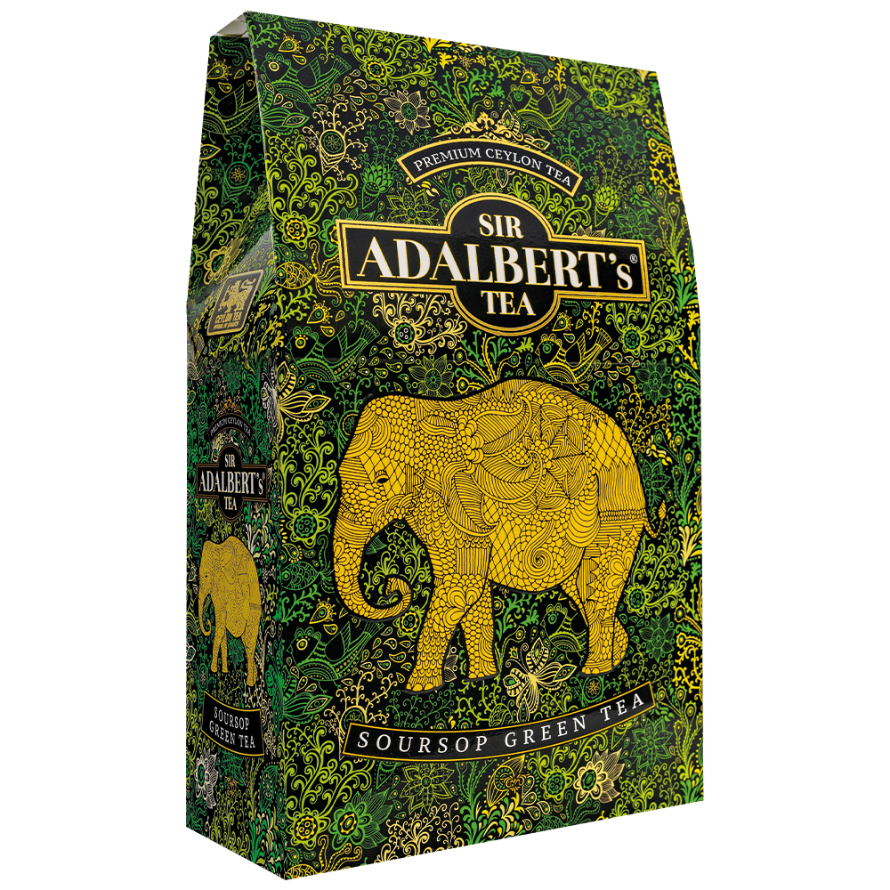 Adalbert'S Green Tea Soursop 100g Herbata liściasta