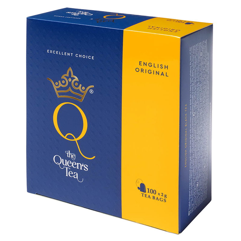 The Queen's Tea  Original 100 torebek po 2g EX100herbata czarna