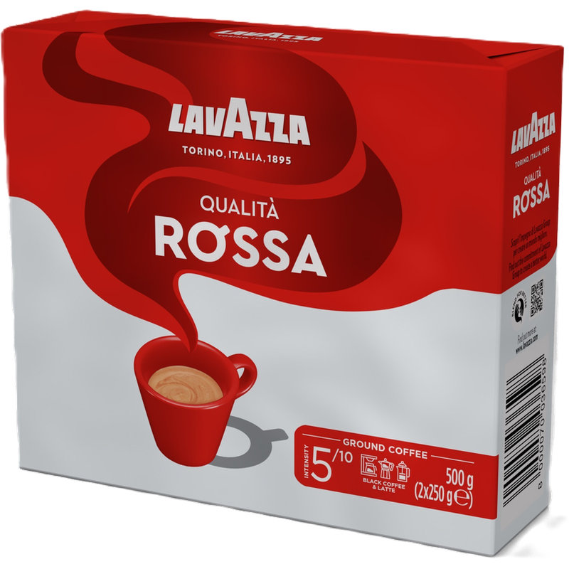 Lavazza Qualita ROSSA 2x250g kawa mielona włoska