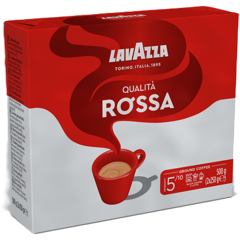 Lavazza Qualita ROSSA 2x250g kawa mielona włoska