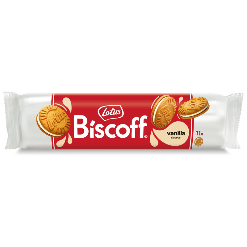 Biscoff Lotus Ciastka z Kremem Wanilowym 110g
