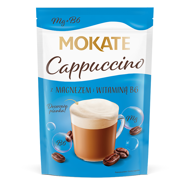 Mokate Kawa Cappucino z Magnezem 110g torebka