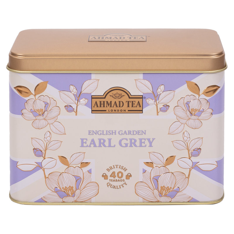 Ahmad English Garden Earl Grey 40x2g herbata ex. w puszce