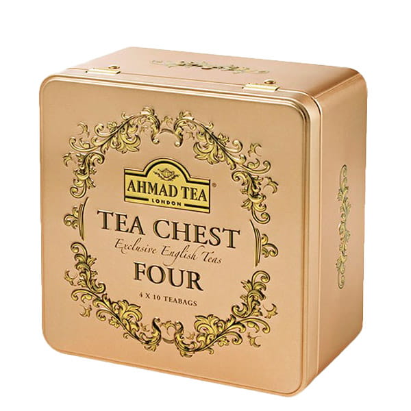 Ahmad Chest Four Caddy 40x2g Puszka