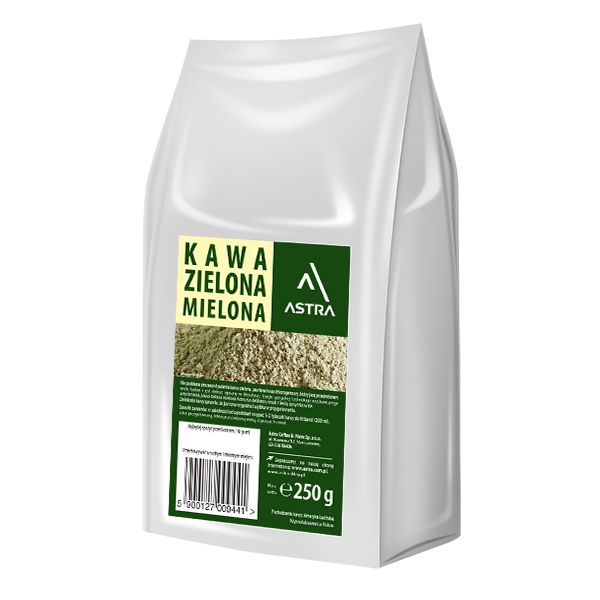 Astra kawa zielona 250g kawa mielona