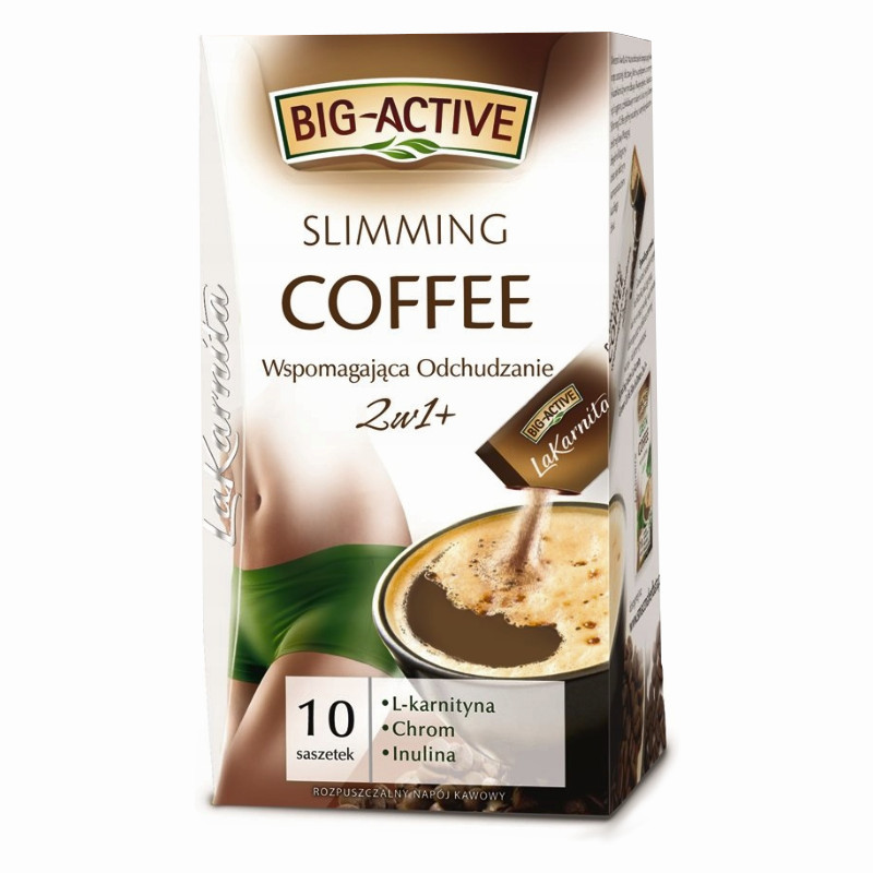 Big-Active Slimming Coffee kawa 2w1 (displ.)